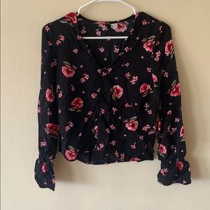 H&M floral blouse